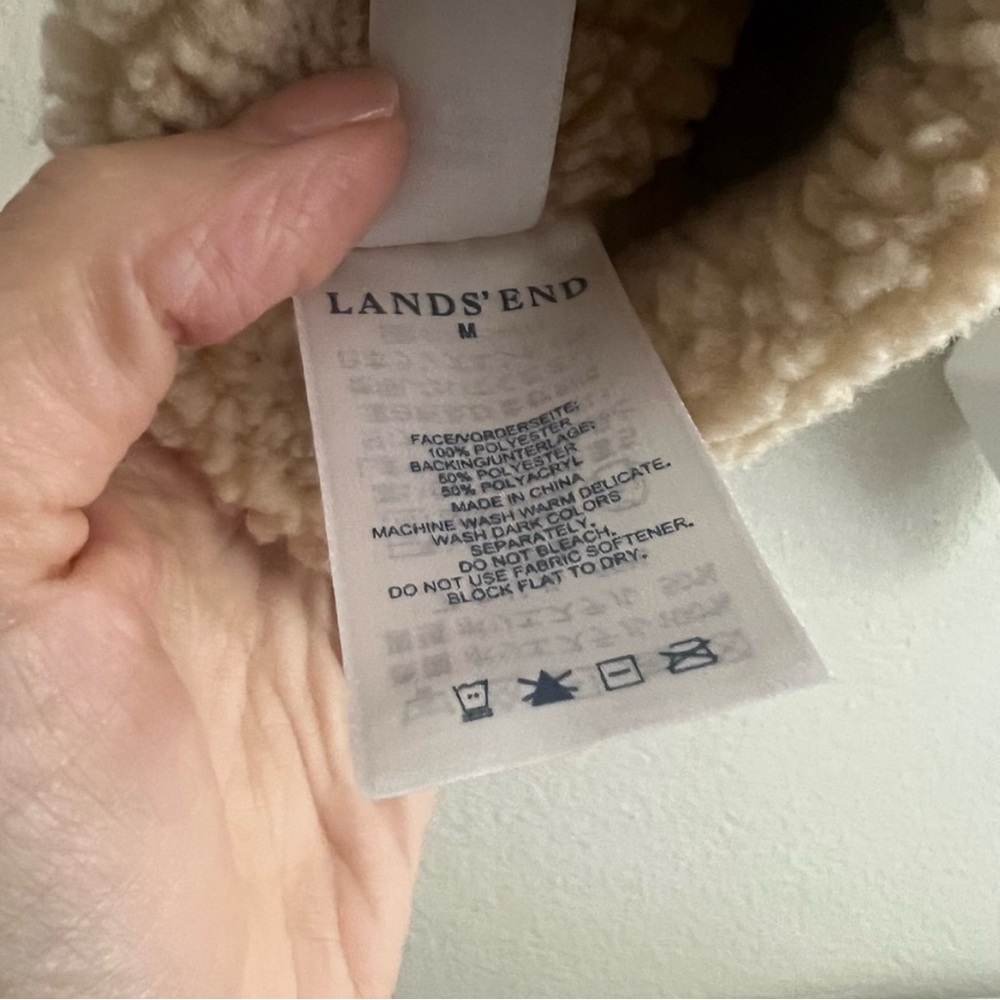 LANDSEND Shealing Suede Leather Gloves in M size - Picture 4 of 4